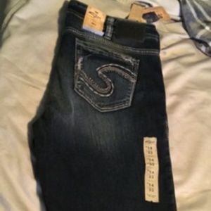 NWT Silver Jeans Aiko mid rise flare